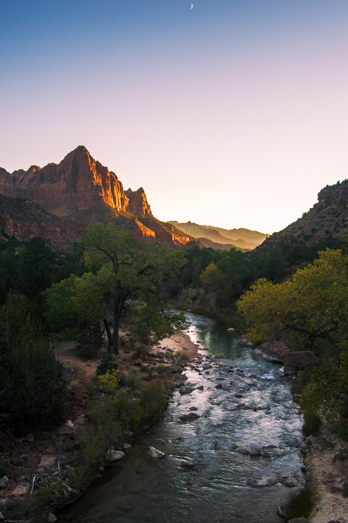 A portrait of the Watchman from the Virgin River