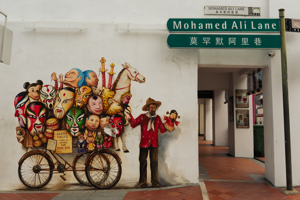 Chinatown wall art