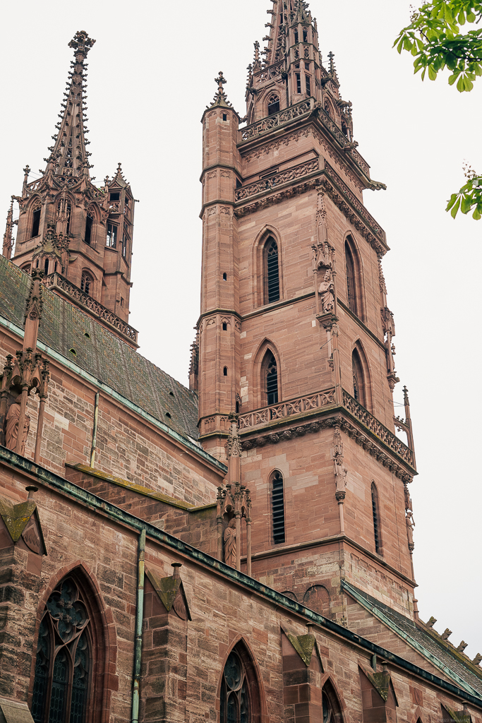 Gothic church towers