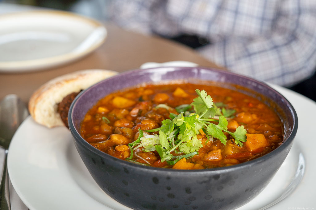 Lentil and bean stew