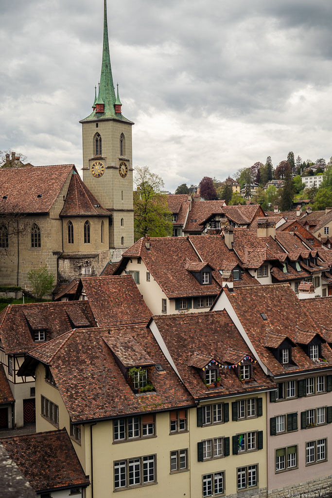 Churches and steep rooftops