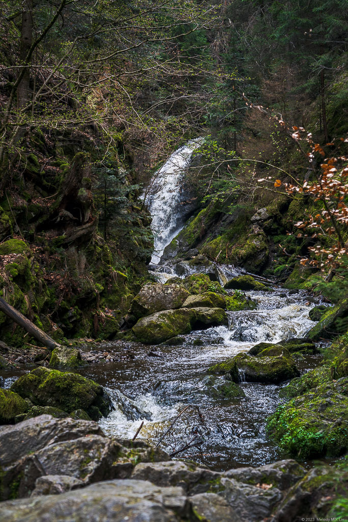 Waterfall at Ravennaschlucht