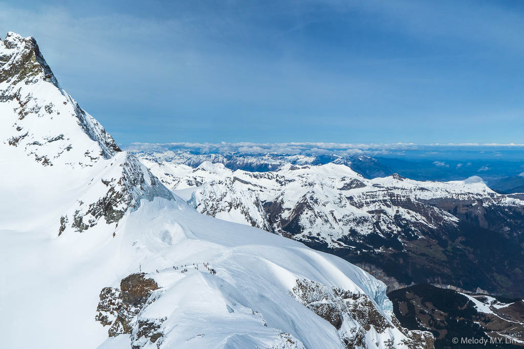 Part of the Jungfrau peak