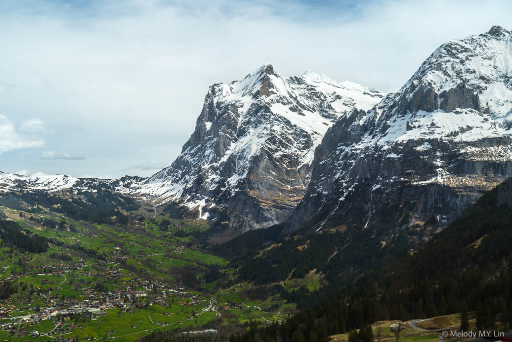 Mittelhorn watching over Grindelwald