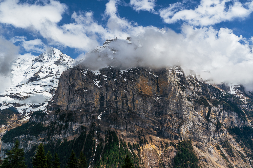 The Mönch or Eiger peak