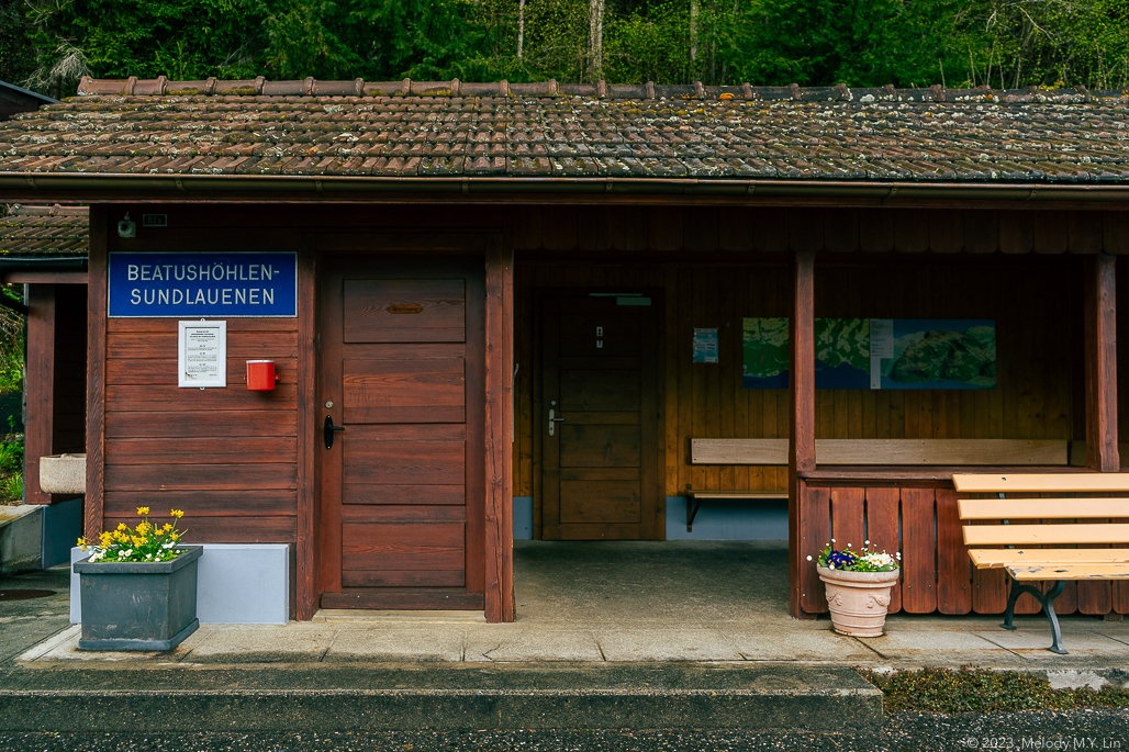 The ferry station