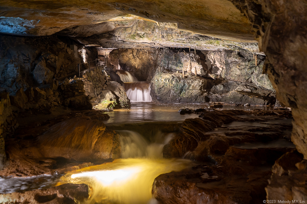 One of the streams running through