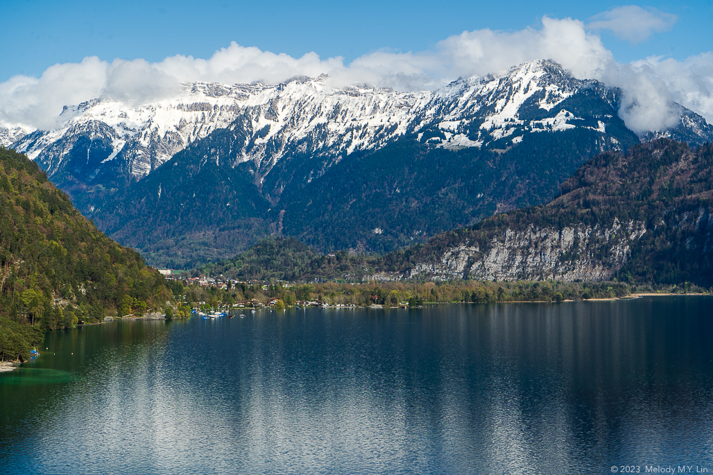 Alps behind Interlaken