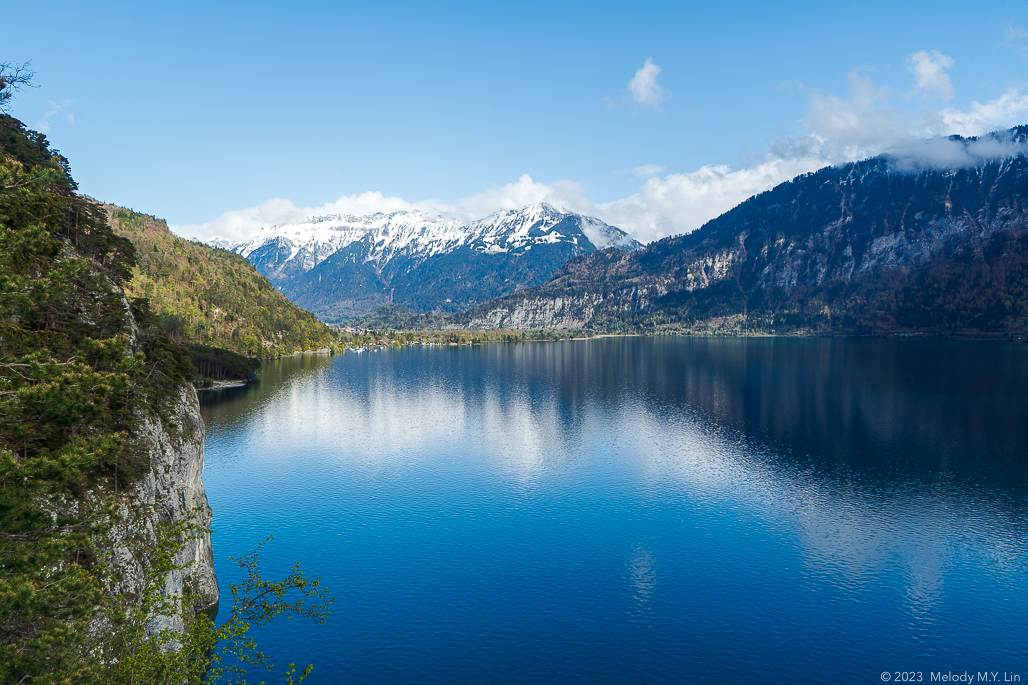 A zoomed out view of Interlaken