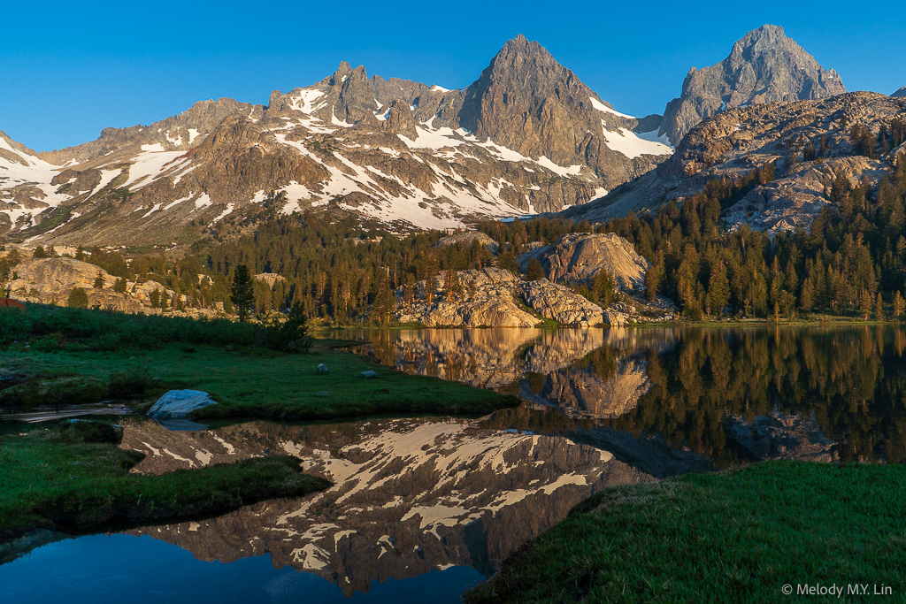 Mt. Ritter reflected in Ediza