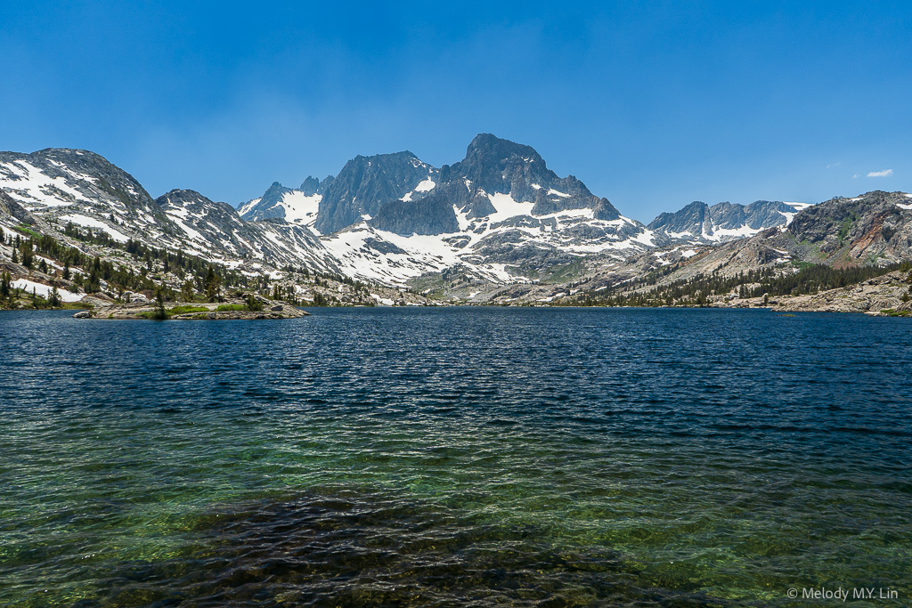 Garnet Lake from the lunch rock.