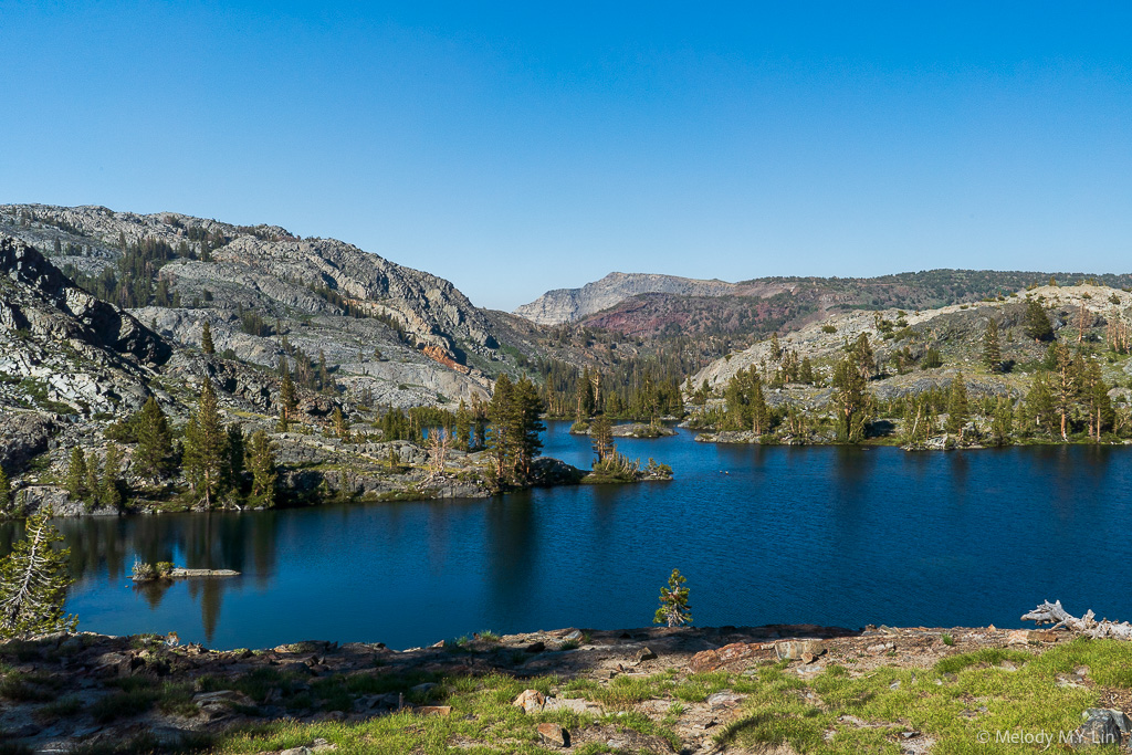 Some tiny islands on Emerald Lake