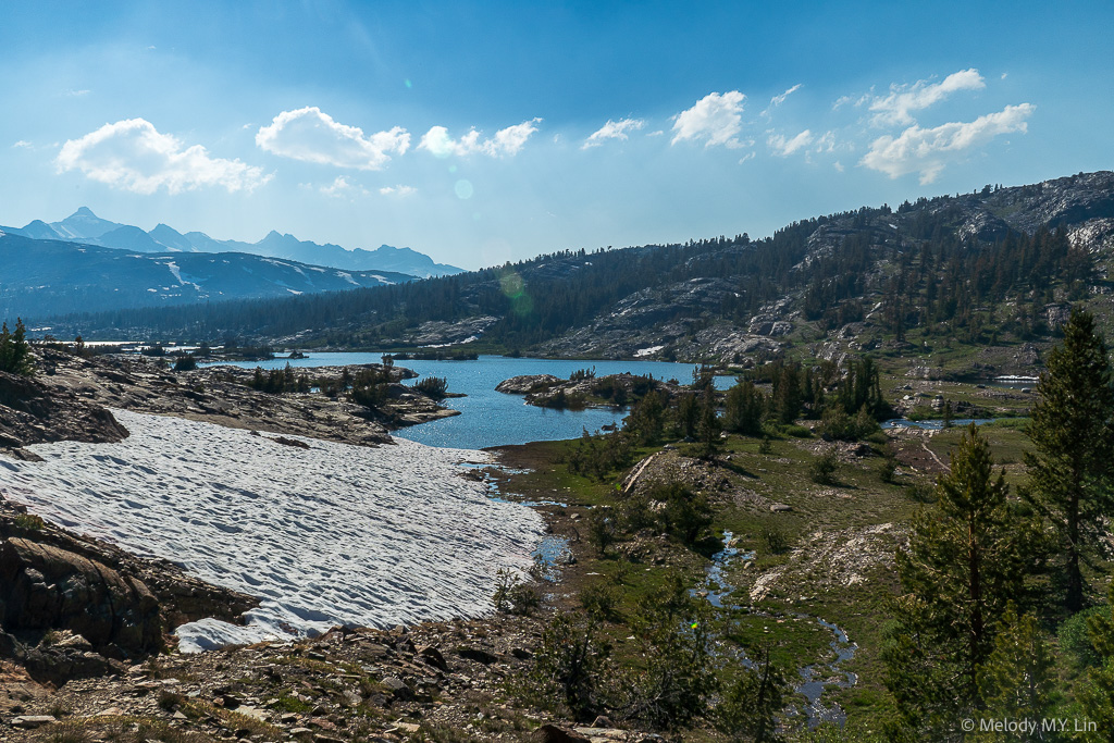 Outlet of Thousand Island Lake