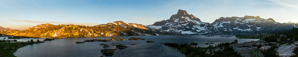 Another pano at golden hour