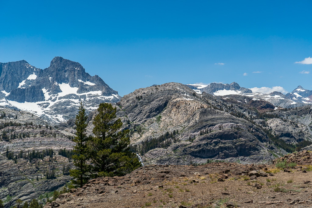 Banner peak from the other side of the mountain