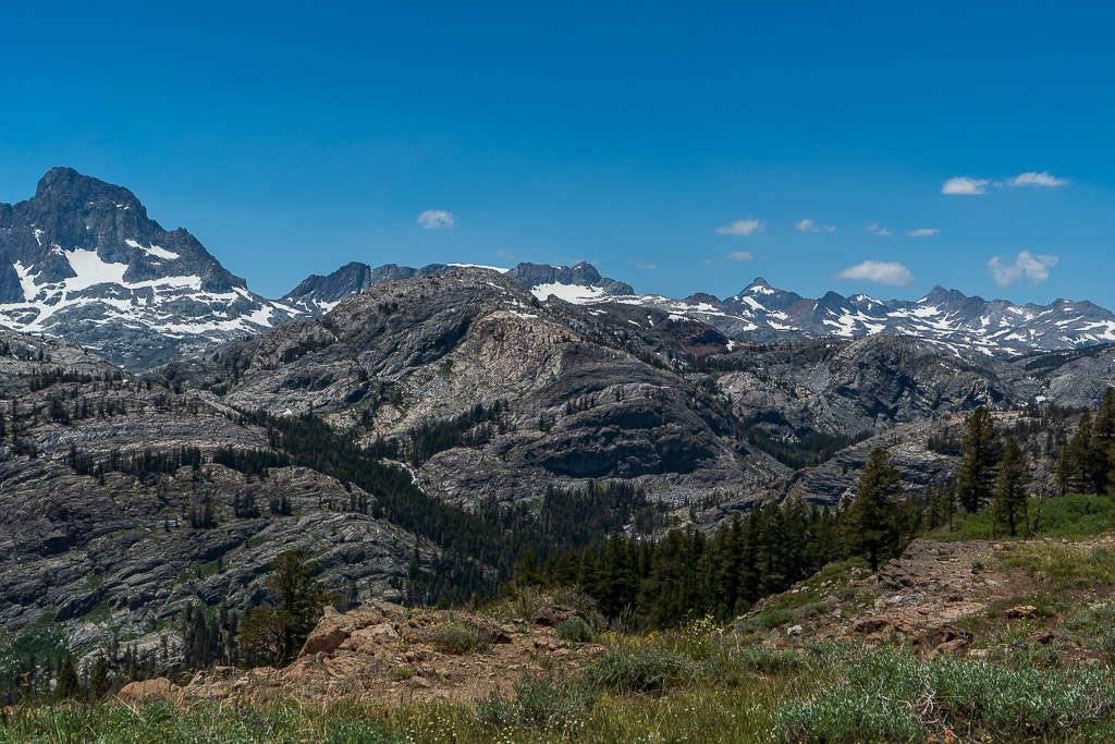 Peaks in Yosemite National Park