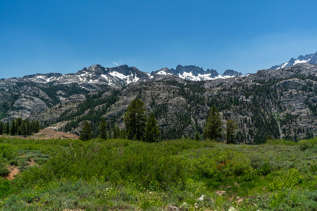 The Minarets from the High Trail